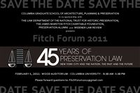 45 Years of Preservation Law: New York City and the Nation, the Past and the Future