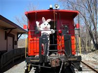 Easter Bunny Express at Greenbank Station