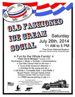 Old Fashioned Summer Ice Cream Social for the Oakland County Pioneer and Historical Society