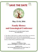 Family History and Genealogical Conference