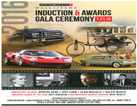 2016 Induction & Awards Gala Ceremony