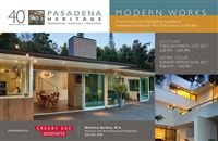 Pasadena Heritage Spring Home Tour: Modern Works