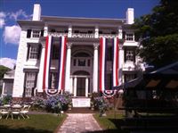 Fourth of July Parade Picnic at Linden Place Mansion