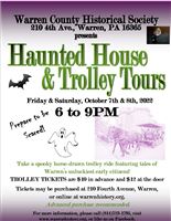 2022 Haunted House and Trolley Tours