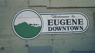 Property Management Eugene Oregon on Downtown Eugene  Or   Mural In Downtown Eugene