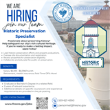 City of Fresno Seeks Historic Preservation Specialist (Fresno, CA)