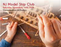 NJ Model Ship Club Demonstrations & Displays at the National Lighthouse Museum, Staten Island, NY
