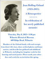 Jean Rolfing Cleland: A Retrospective
