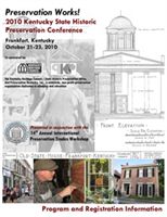 KY State Historic Preservation Conference & 14th Annual International Preservation Trades Workshop