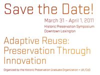 Adaptive Reuse: Preservation Through Innovation Symposium