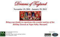 Dreams of Toyland Opening Receptin at Napa Valley Museum 
