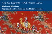 Historic New England presents Workshop of Reproduction Wallpapers and Fabrics