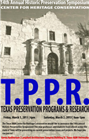14th Annual Historic Preservation Symposium