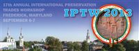 2013 International Preservation Trades Workshop