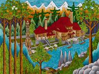 CJ Hurley Exhibition at Frank Lloyd Wright's Gordon House