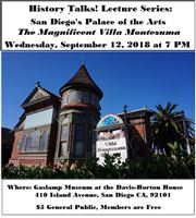 San Diego's Palace of the Arts: The Magnificent Villa Montezuma