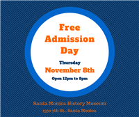 Free Admission Day @ Santa Monica History Museum