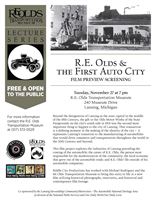 R.E. Olds & the First Auto City Film Preview Screening