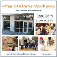 Hands on History:  Free Children’s Workshop