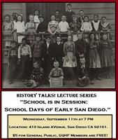 School is in Session: School Days of Early San Diego