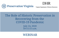 The Role of Historic Preservation in Recovering from the COVID-19 Pandemic