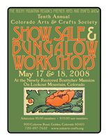 Colorado Arts & Crafts Society Show, Sale & Workshops