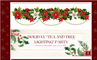 Holiday Tea and Tree Lighting Party