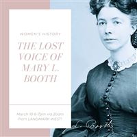 The Lost Voice of Mary L. Booth