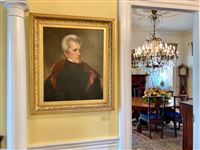 Presidential Tid-bits and Trivia Abound at Linden Place Mansion’s President’s Day Tour!