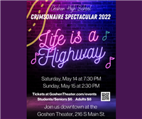 Goshen High School Crimsonaires Spectacular "Life is a Highway"