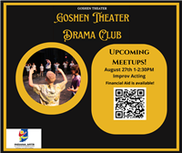 Goshen Theater Drama Club Meetup: Improv