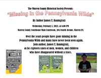 "Missing in the Pennsylvania Wilds" Program 2023