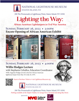 Lighting the Way: African American Lightkeepers Exhibit and Lecture about Will Hodges, Lightkeeper