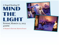 A Staged Reading of " Mind the Light"--- Kate Walker Robbins Reef Lighthouse Keeper