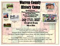 Warren County History Camp 2023