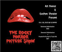 Art House & Goshen Theater Present: The Rocky Horror Picture Show