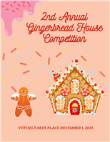 2nd Annual Gingerbread House Competition @ Goshen Theater