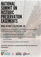 National Summit on Historic Preservation Easements