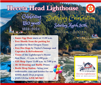 Heceta Head Lightstation 130th Birthday Celebration
