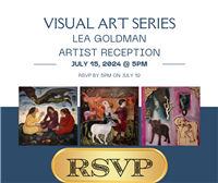Artist Reception: Lea Goldman @ Goshen Theater