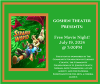 Free Movie Night: Strange World @ Goshen Theater