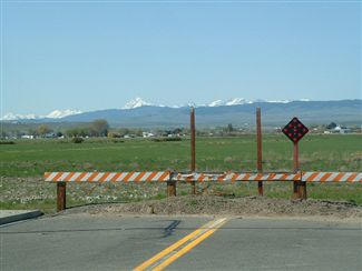 Cascade Mountains from Ellensburg, WA