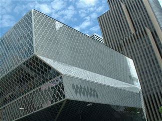 Downtown Seattle - Seattle Public Library - Central Branch