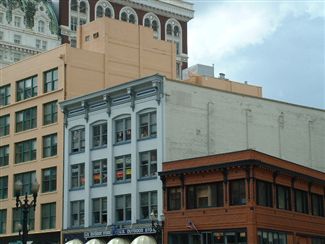 Downtown Portland - Buildings on SW Broadway Ave