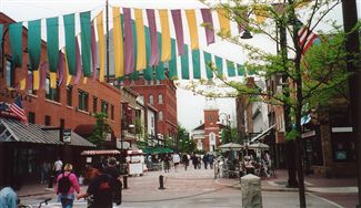Downtown Burlington, VT - Church Street Marketplace
