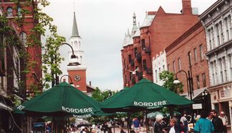Downtown Burlington, VT - Church Street Marketplace