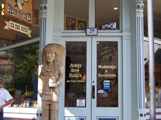Judge Roy Bean's on Main Street - Eureka Springs, Arkansas Credit: Ken Rundel