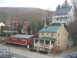 Harpers Ferry National Historical Park - Harpers Ferry, WV photos taken aboard Amtrak's Capital Limited from Washington, DC to Chicago, IL http://www.nps.gov/hafe