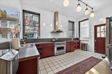 Kitchen at The Louis Kamper Mansion in Indian Village, Detroit.