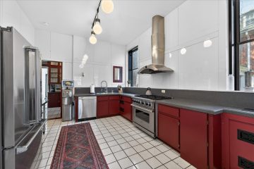 Kitchen at The Louis Kamper Mansion in Indian Village, Detroit.
